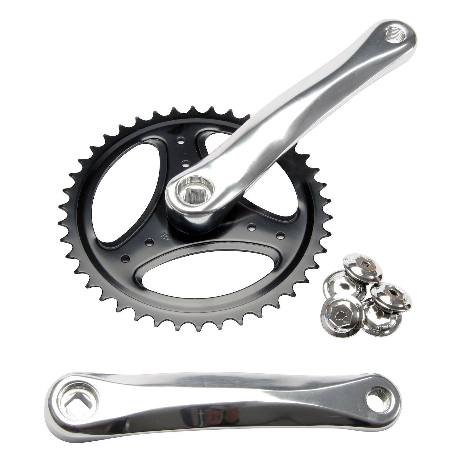 Vevparti alu-stål 42t 170mm, rd/prowheel med stål kedjehjul och aluminium vevarm | SKU:C3300000.jpg
