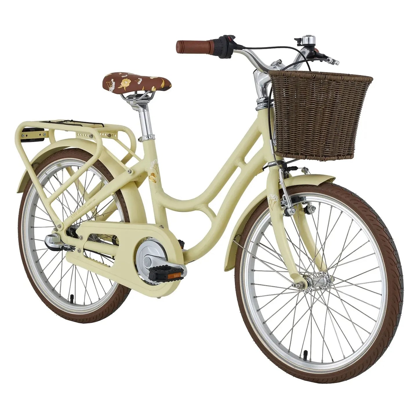 Monark Lill-Karin 20 tum 3-växlad Barncykel - Ljusgul | SKU:YTM4733301_2.webp