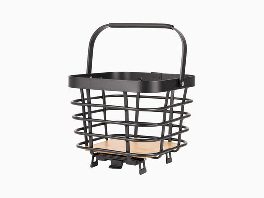 Atran Cykelkorg – QB AVS med träbotten, 16 L (Svart)