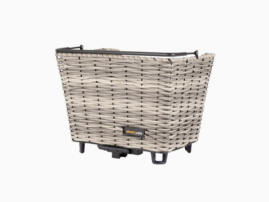 Atran Cykelkorg Picnic – Plast AVS, 24 L, max 10 kg (grå)