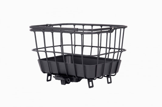 Atran Cykelkorg – Grocery M med plastbotten och AVS, 15 L (Mattsvart)