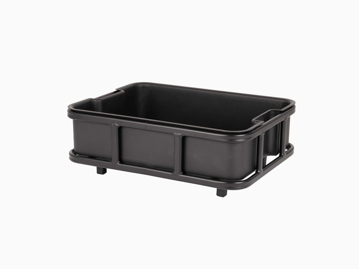 Atran Korg – Bakery Crate AVS med 15 L plastlåda (svart)