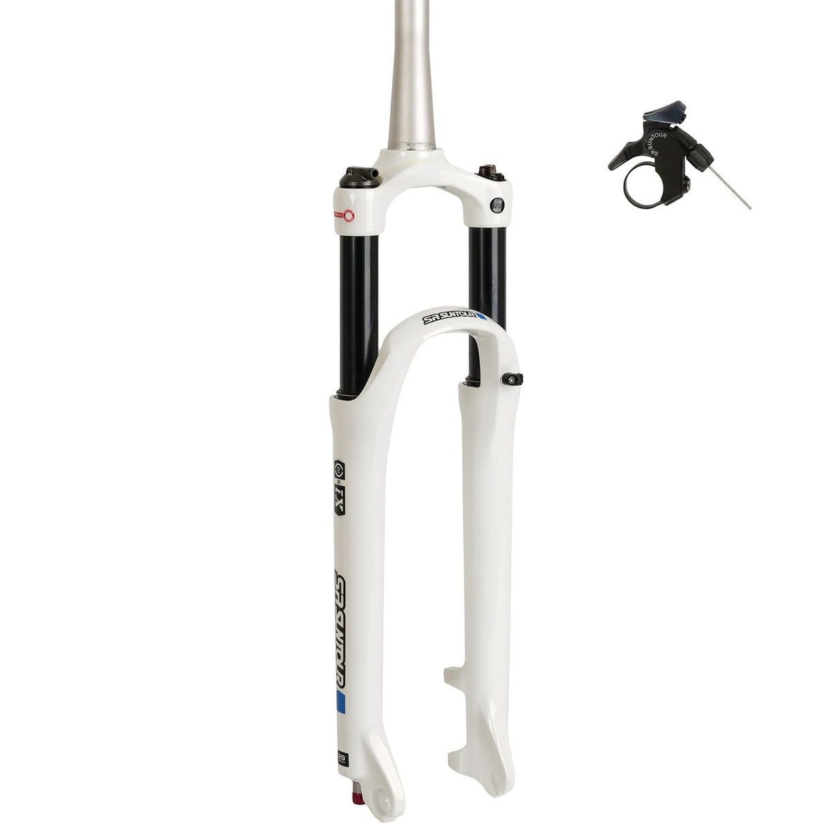Suntour SF22-X framgaffel 29 tum 100 mm vit