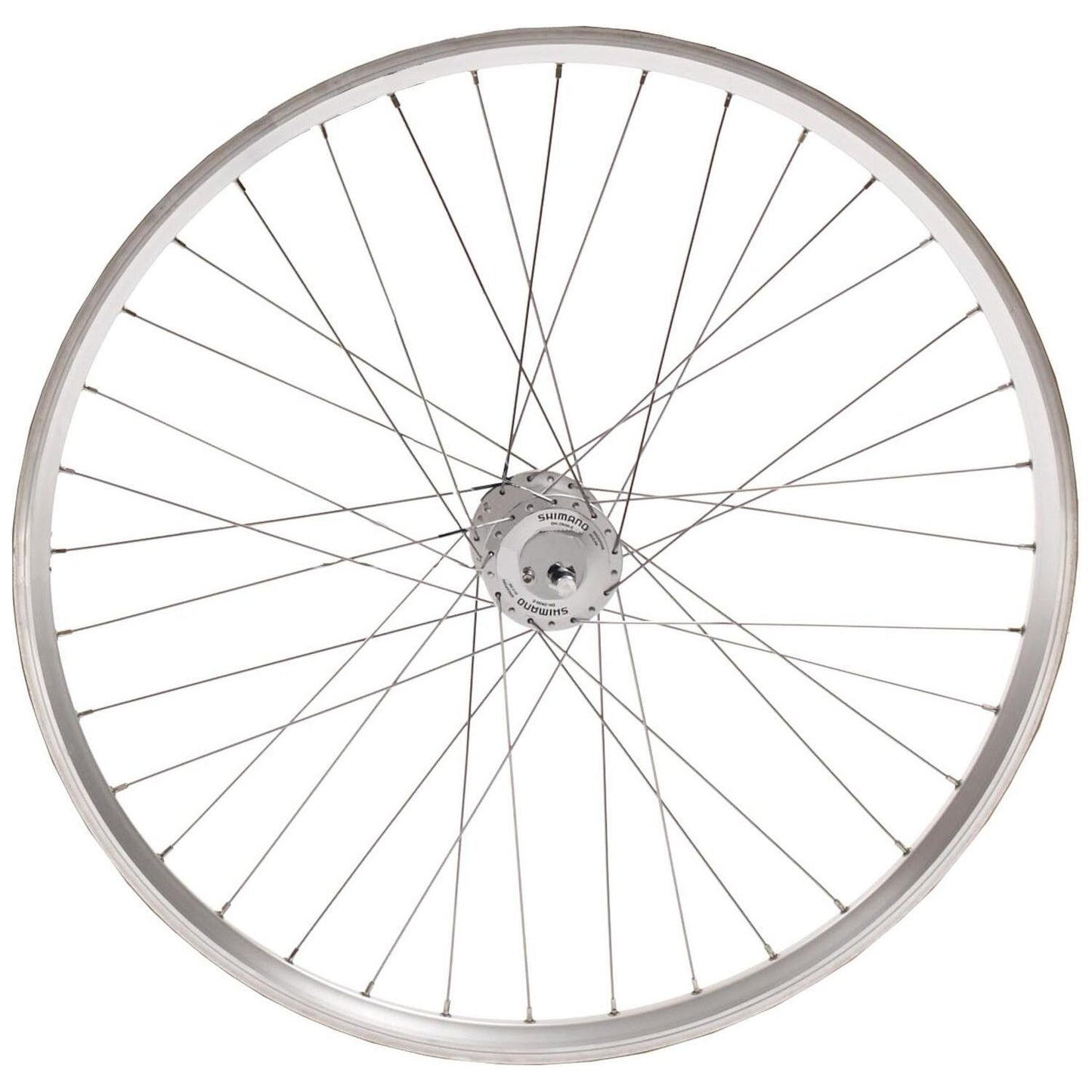 Hjul fram 622-19 db-si dynamo, rd/shimano® dh2n30 36h fast axel 277mm eker | SKU:C4100082.jpg