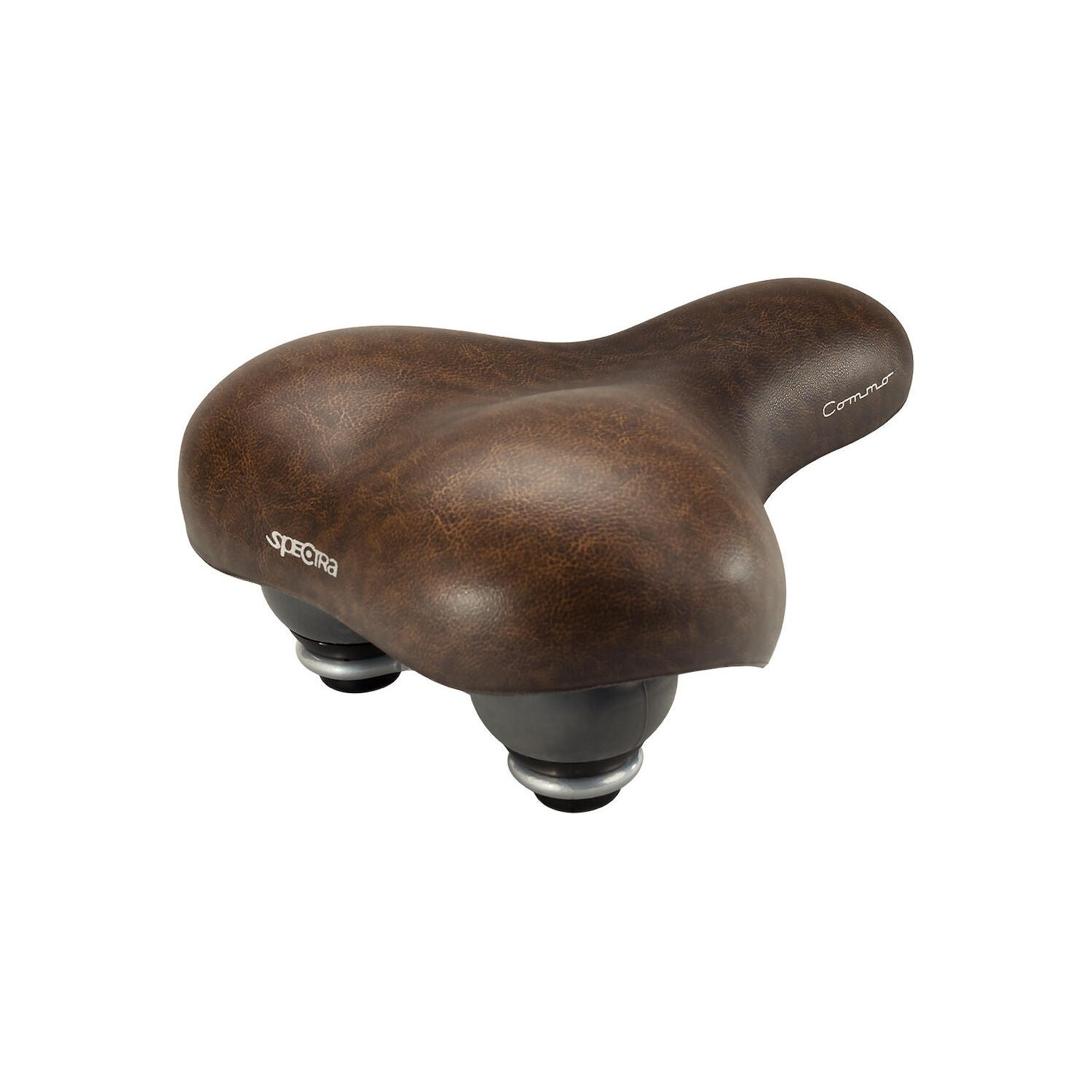 Saddle commo lady spectra brown, steel rail, no clamp | SKU:C7100219 | C7100219_itemimages_webb.jpg